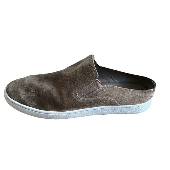 Vince Suede Verrell Slip On Beige Sneaker Size 8 - Picture 5 of 8